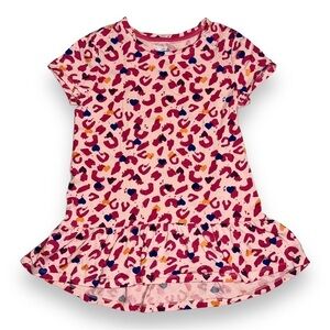 Spotted Zebra Girls Pink Leopard Tunic Tee Size XL